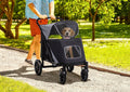 Heavy-Duty Foldable Dog Stroller for Large Dogs up to 160 lbs